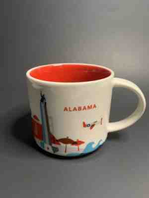 STARBUCKS COFFEE MUG, YOU ARE HERE COLLECTION, ALABAMA - Sold on eBay Dec, 1st 2019 for $21.99