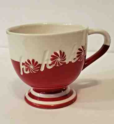 Starbucks Christmas Coffee Mug Cup HO HO HO Peppermint Holiday 2007 - Sold on eBay Dec, 1st 2019 for $16.96