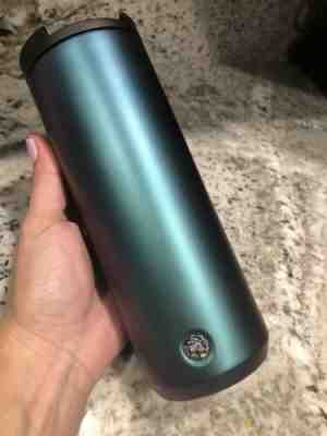 Starbucks Green Iridescent Purple, Blue Stainless Steel Tumbler 16 Oz 2019. - Sold on eBay Dec, 1st 2019 for $40.00