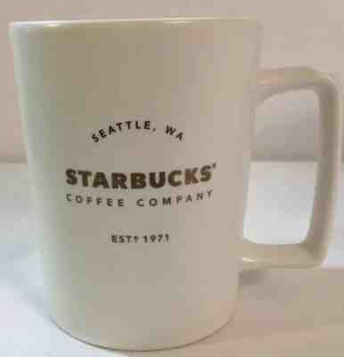 Starbucks 2016 Seattle WA Est 1971 16oz White Mug/Coffee Cup - Sold on eBay Dec, 1st 2019 for $18.00