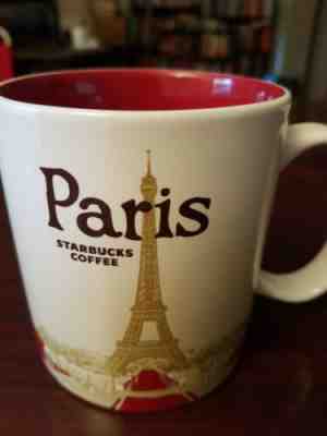 Starbucks Paris Global Icon Eiffel COLLECTOR  SERIES MUG CUP 2015 Red NWT No Box - Sold on eBay Nov, 30th 2019 for $24.50