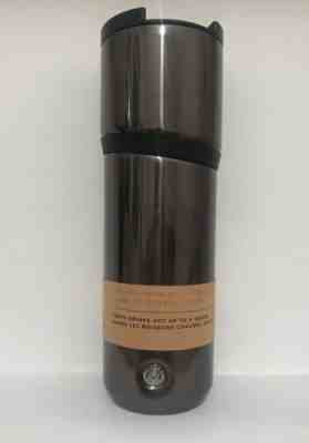 Starbucks Vacuum Insulated Siren Medallion Tumbler 16 oz Mug Thermo Cup Metal - Sold on eBay Nov, 30th 2019 for $19.99