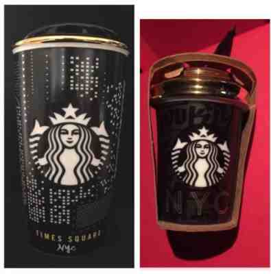 Starbucks NYC Times Square Tumbler & Ornament Mermaid Set 2015 DISCONTINUED NWT - Sold on eBay Nov, 30th 2019 for $75.00