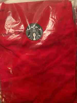 Starbucks Coffee Barista Red Apron Holiday Seasonal Authentic TWO(2) SEALED NEW - Sold on eBay Nov, 30th 2019 for $45.00