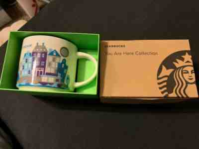 NWT Starbucks AMSTERDAM You Are Here YAH Collector Series Mug with SKU  - Sold on eBay Nov, 30th 2019 for $26.00
