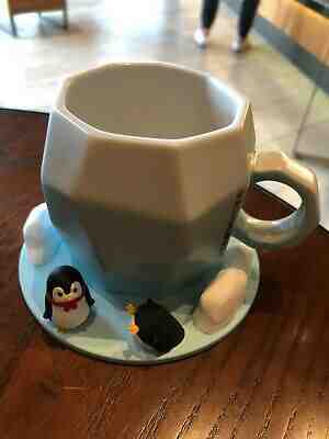 Starbucks Ocean 2019 Summer Penguin Iceberg Mug Cup Mat Set Limited Edition New - Sold on eBay Nov, 30th 2019 for $49.99