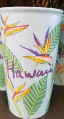 Starbucks HAWAII Ceramic Tumbler To Go 12 oz.Birds Of Paradise.BRAND NEW - Sold on eBay Nov, 30th 2019 for $34.00