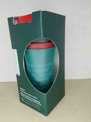Starbucks 2019 Holiday Christmas Winter Reusable Cold Cups 5 pack w/ Straws New - Sold on eBay Nov, 30th 2019 for $17.98