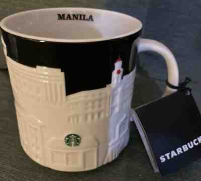 Starbucks MANILA Skyline City Relief Collector Series 16oz mug #2048 - Sold on eBay Nov, 30th 2019 for $24.95