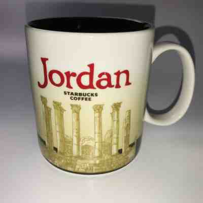 Jordan Starbucks Kingdom of Jordan Temple of Artemis Coffee Mug 16 oz Cup 2014 - Sold on eBay Nov, 30th 2019 for $34.99