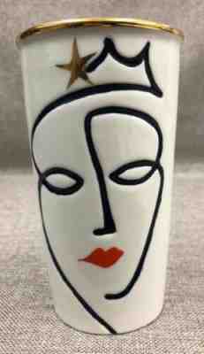 Starbucks 2015 Siren Anniversary Face Lips Ceramic Travel Tumbler Mug 10 oz  - Sold on eBay Nov, 30th 2019 for $15.00
