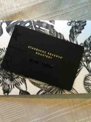 Starbucks Reserve Roastery New York City Card + Sleeve 6160 New - Sold on eBay Nov, 30th 2019 for $20.00