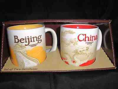 STARBUCKS ~ Beijing & China Demi (NEW) ~ 3oz Demitasse NWT - Sold on eBay Nov, 30th 2019 for $19.99