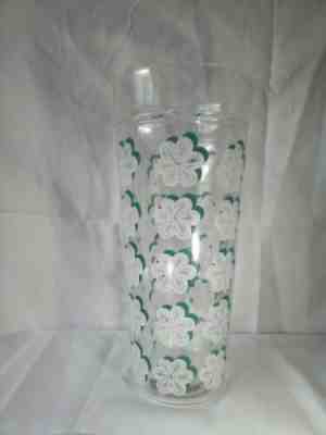 STARBUCKS Double Glass Venti Tumbler 20oz Floral Pattern Rare! EXCELLENT COND - Sold on eBay Nov, 30th 2019 for $27.50