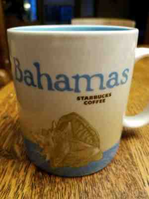 Starbucks Bahamas Ceramic Icon Coffee Mug 2011 Conch Shell 16 Ounce. - Sold on eBay Nov, 30th 2019 for $19.95