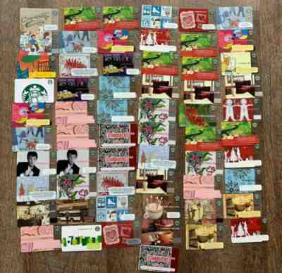 Vintage Collectible No Value Starbucks Rare Early Paul GIFT CARD Lot - Sold on eBay Dec, 1st 2019 for $25.00