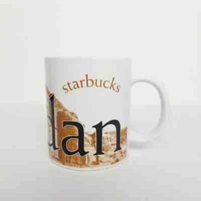 Starbucks Jordan Coffee Mug Cup City Mug Collectors Series 18 Ounce Brown White - Sold on eBay Dec, 1st 2019 for $15.99