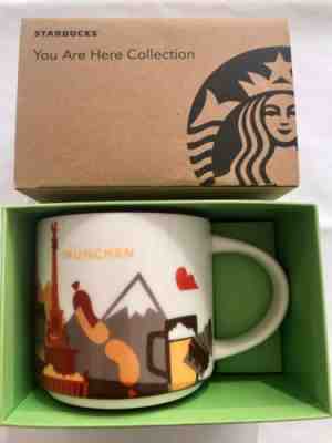 Starbucks Coffee 14oz mug Munich München Germany YAH You Are Here Box Cover Torn - Sold on eBay Dec, 1st 2019 for $29.95