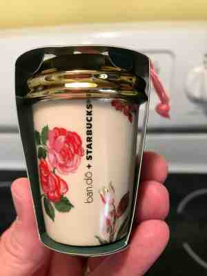 Starbucks Ban.do Christmas Tree Ornament Floral 2018 Holiday Collection BANDO - Sold on eBay Dec, 1st 2019 for $16.99