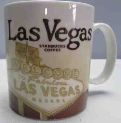 Las Vegas 16 OZ Starbucks Coffee Mug, Global Icon Collector Series 2009 Fabulous - Sold on eBay Nov, 29th 2019 for $18.20