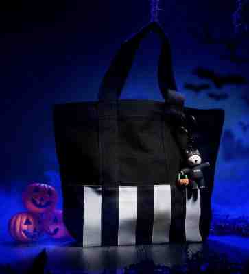 Starbucks Singapore 2019 Halloween Tote Bag with Bearista Keychain - Sold on eBay Dec, 1st 2019 for $39.99