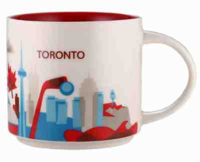 Starbucks YAH You Are Here Coffee Mug - TORONTO Canada rare cup 14 oz - Sold on eBay Dec, 1st 2019 for $23.99