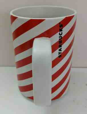 Starbucks Holiday Christmas Candy Cane Ceramic Cup Mug 2018 12oz  - Sold on eBay Dec, 1st 2019 for $17.79