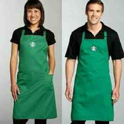 NEW Starbucks Coffee Green Barista Apron with Embroidered Logo SKU 11010737 - Sold on eBay Dec, 1st 2019 for $19.99