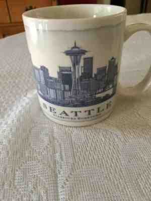 Seattle Starbucks Cityscape Hometown Coffee Cup Mug 2006 Large 18 oz - Sold on eBay Dec, 1st 2019 for $18.00