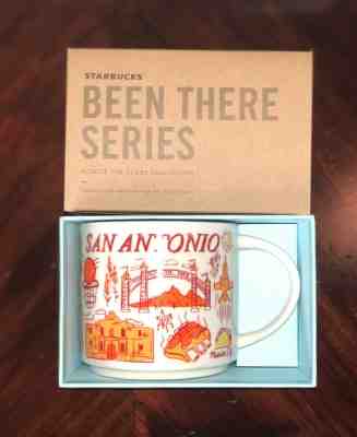 Starbuck's San Antonio City, Texas (Been There series) 14 oz Mug NIB - Sold on eBay Dec, 1st 2019 for $30.00