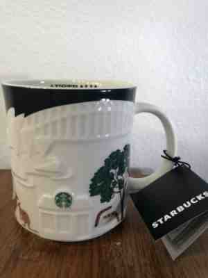 NEW! US SELLER!! STARBUCKS AUSTRALIA RELIEF Mug Kangaroo Bridge Black Skyline - Sold on eBay Dec, 1st 2019 for $44.99
