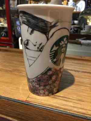 Starbucks Charlotte Ronson 12-oz Ceramic Mug 2013 Travel Rare- No lid - Sold on eBay Dec, 1st 2019 for $23.00