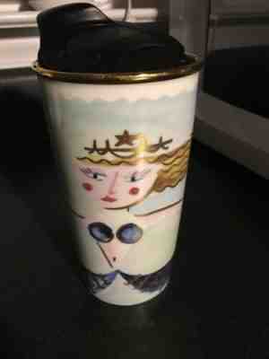 Starbucks 2016 Mermaid Siren Tattoo Sailor Ceramic Travel Tumbler 12 oz  Free Sh - Sold on eBay Dec, 1st 2019 for $29.30