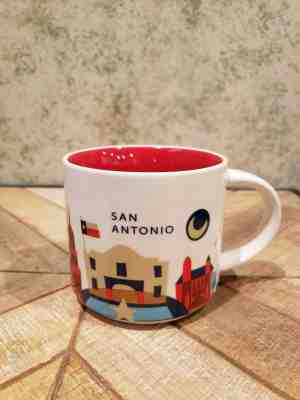 Starbucks San Antonio You Are Here Coffee Mug Cup 14 Oz Collection 2015 - Sold on eBay Dec, 1st 2019 for $28.00