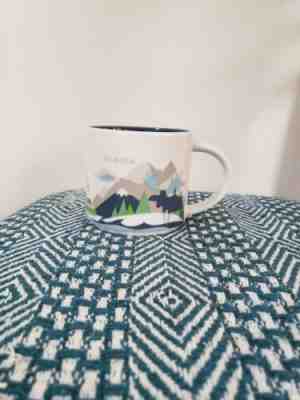 Starbucks You Are Here Alaska Mug 2015 Retired 14 oz (YAH) - Sold on eBay Dec, 1st 2019 for $20.50