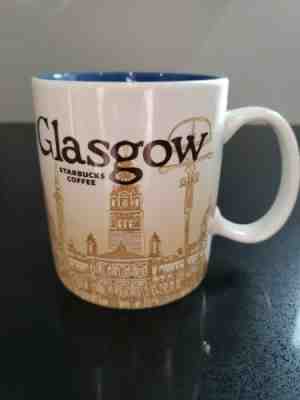 NWT Starbucks GLASGOW Scotland UK Global Icon City Collector Series Mug with SKU - Sold on eBay Dec, 1st 2019 for $40.00