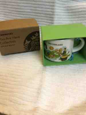 Starbucks Ornament 2oz Mug SWITZERLAND YAH You Are Here Espresso cup Demitasse - Sold on eBay Dec, 1st 2019 for $29.99