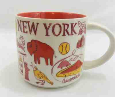 Starbucks NEW YORK Coffee Mug Been There Adirondacks Statue of Liberty Buffalo - Sold on eBay Dec, 4th 2019 for $19.87