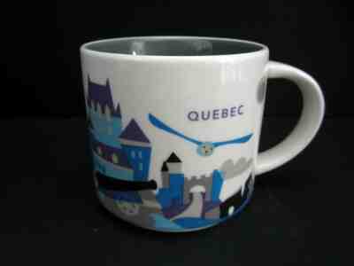 Starbucks 2013 You Are Here Collection Quebec Mug 14 oz EUC