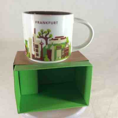 Starbucks Coffee YAH Mug FRANKFURT GERMANY You Are Here Cup 14 oz NEW W/ SKU - Sold on eBay Dec, 4th 2019 for $24.44