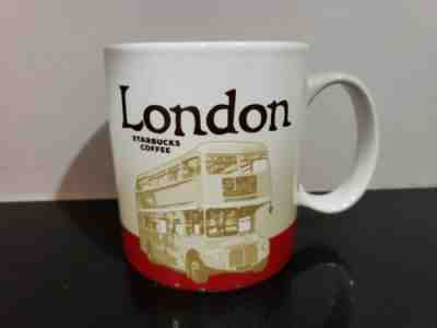 Starbucks London Coffee Mug Global Icon City Collector Series double decker bus  - Sold on eBay Dec, 4th 2019 for $40.00