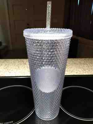 Starbucks Seasonal Holiday 2019 Limited Edition Studded Tumbler Cup-Silver - Sold on eBay Dec, 4th 2019 for $16.50