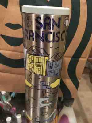2019 Starbucks Stainless Steel Tumbler San Francisco Been There Travel Cup Mug - Sold on eBay Dec, 3rd 2019 for $18.01