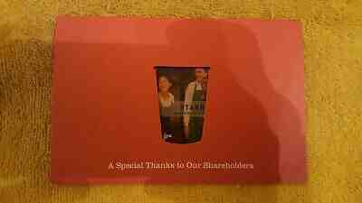 Still NEW STARBUCKS 2006 Limited SHAREHOLDER Gift Card w/ORIGINAL HOLDER - Sold on eBay Dec, 3rd 2019 for $25.26