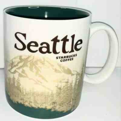 Vintage STARBUCKS SEATTLE 2007 Collectors " You Are Here " Mug  - Sold on eBay Dec, 3rd 2019 for $51.00