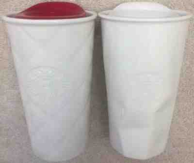 Reusable Geometric Coffee Cups : Starbucks Stainless Steel Chiseled Tumbler