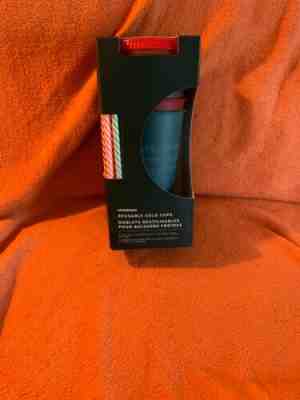 Starbucks Holiday Christmas Reusable Cold Cups With Straws 24oz 5 Pack - Sold on eBay Dec, 3rd 2019 for $20.00