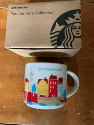Starbucks Copenhagen Mug YAH Denmark You Are Here Bicycle Harbor New Coffee Cup - Sold on eBay Dec, 3rd 2019 for $31.00
