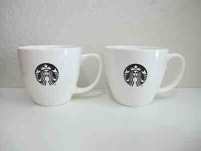 (2) NWOT Starbucks 2015 Logo Large Ceramic Mugs (20 fl oz) FREE SHIP in US - Sold on eBay Dec, 3rd 2019 for $20.15