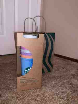 RARE 2019 Starbucks Reusable Hot Cups 6 Pack Lids Star Bucks Not Color Changing - Sold on eBay Dec, 3rd 2019 for $25.00